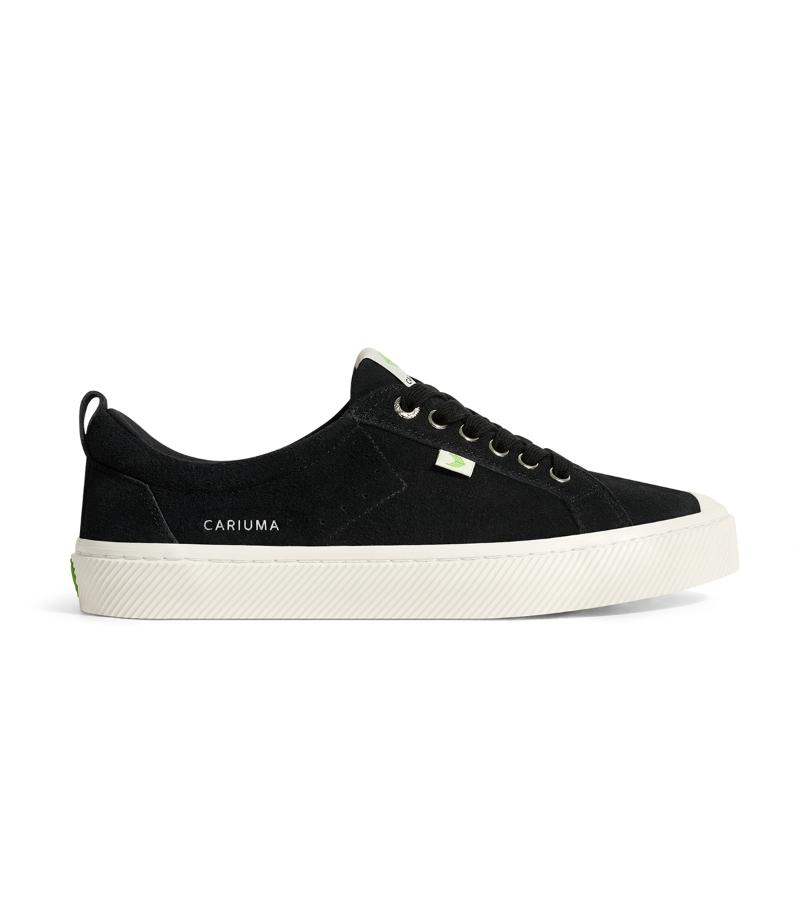 OCA Low Black Suede Sneaker