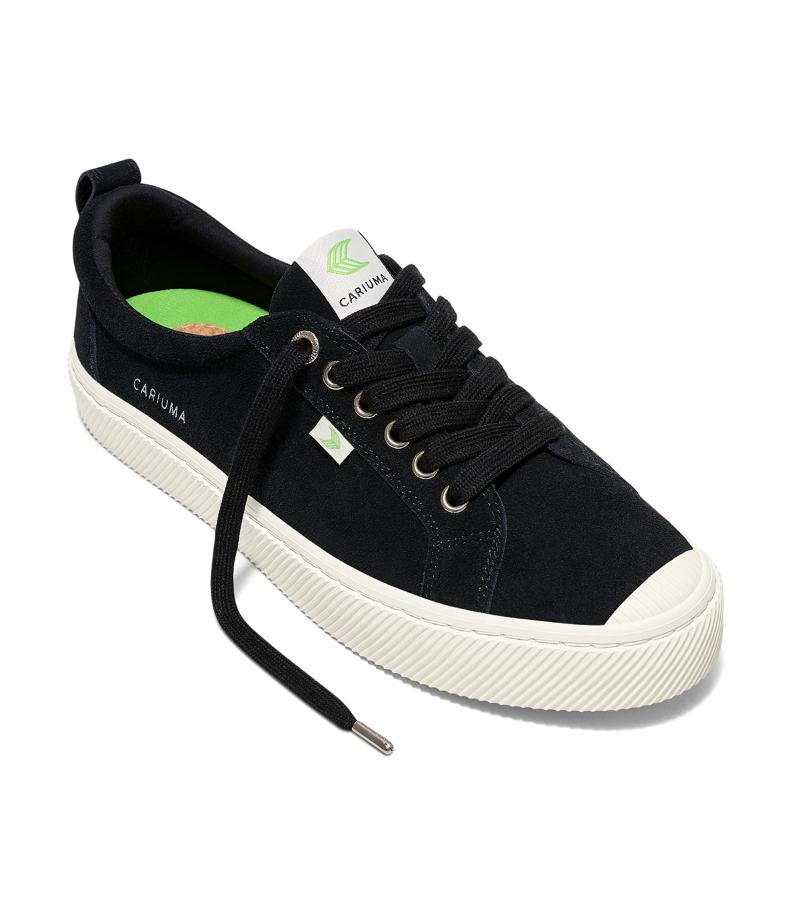 OCA Low Black Suede Sneaker
