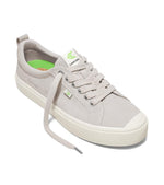 OCA Low Vintage White Suede Sneaker