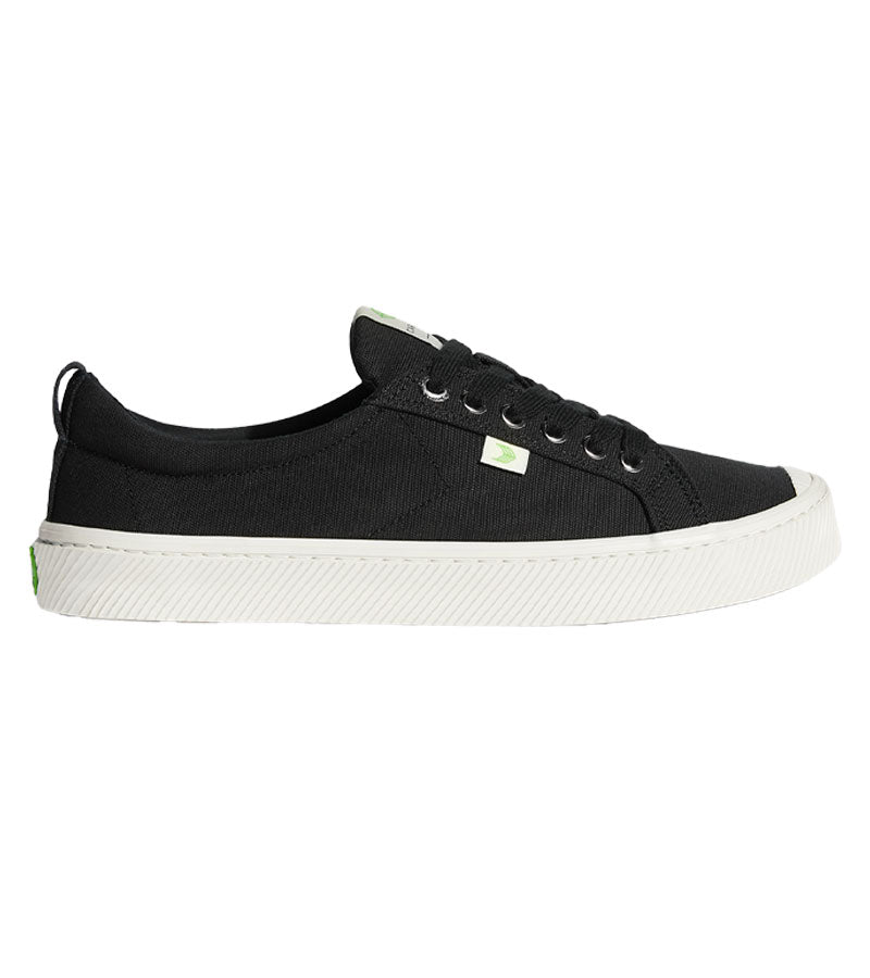 OCA Low Black Canvas Sneaker
