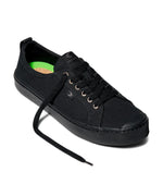 OCA Low All Black Canvas Sneaker