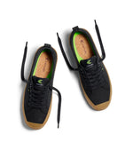 OCA Low Gum Black Canvas Sneaker