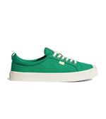 OCA Low Green Canvas Sneaker