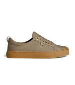 OCA Low Gum Burnt Sand Canvas Sneaker