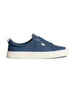 OCA Low Shadow Blue Canvas Sneaker