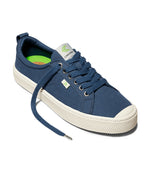 OCA Low Shadow Blue Canvas Sneaker