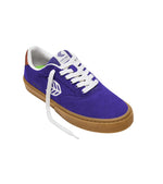 NAIOCA Gum Liberty Purple Suede Off-White Logo Orange Sneaker