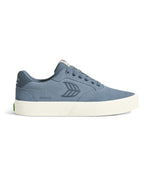 NAIOCA Mirage Blue Suede Orion Blue Logo Sneaker