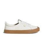 OCA Low Gum Off-White Canvas Sneaker