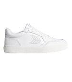 VALLELY White Leather Ice Logo Sneaker
