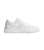 UBA White Leather Ice Logo Sneaker