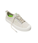 OCA Low Speedhooks Vintage White Suede Sneaker