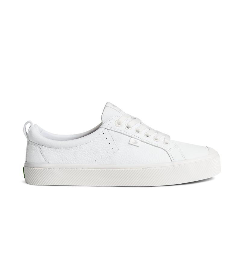 OCA Low White Premium Leather Sneaker