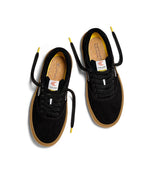 THE SIMPSONS NAIOCA Black Suede Bart Skateboard Sneaker