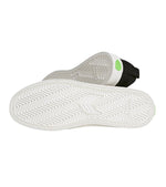 SLIP-ON Black Canvas Off-White Logo Sneaker