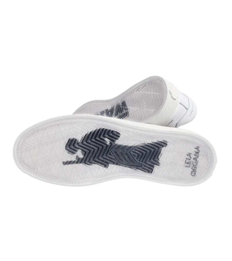 STAR WARS SALVAS White Premium Leather Princess Leia Silver Logo Sneaker