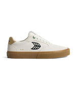 NAIOCA PRO Gustavo 2024 Gum Smoke White Suede Estate Blue Logo Gold Accents Sneaker