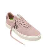 NAIOCA Rose Suede Twilight Mauve Logo Sneaker