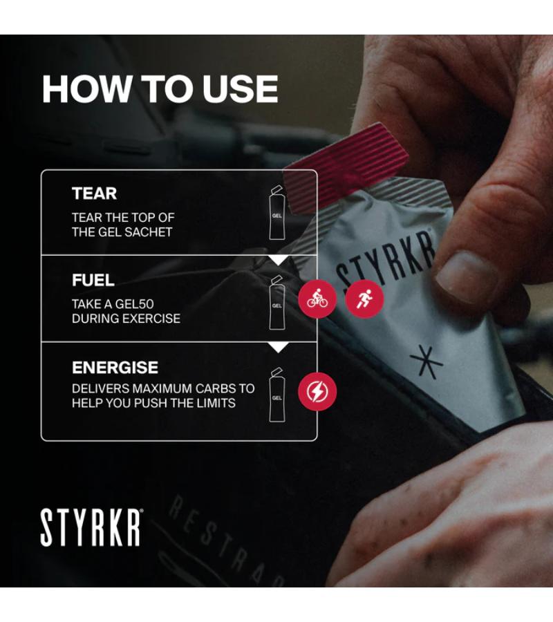 GEL50 Dual-Carb Energy Gel Mixed Berry