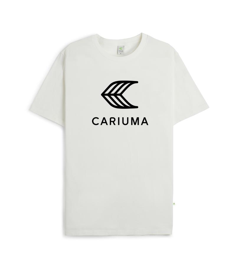 T-Shirt Off-White with Black Logo