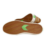 VALLELY PRO Camel Suede and Cordura Ivory Logo Sneaker