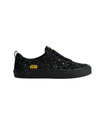 STAR WARS OCA Low Black Suede Light Speed Graphic Print Sneaker