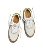 NAIOCA PRO Gustavo 2024 Gum Smoke White Suede Estate Blue Logo Gold Accents Sneaker