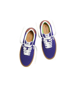 NAIOCA Gum Liberty Purple Suede Off-White Logo Orange Sneaker