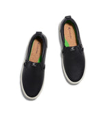 SLIP-ON Black Premium Leather Sneaker
