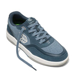 UBA Orion Blue Suede Off-White Logo Sneaker