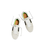 CATIBA PRO Low Off-White Canvas Vintage White Suede Black Logo Sneaker