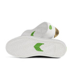 T20 PRO Hoefler 2024 White Premium Leather and Mesh Black Logo Gold Sneaker