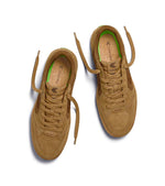 VALLELY PRO Gum Camel Suede and Cordura Dark Camel Logo Sneaker