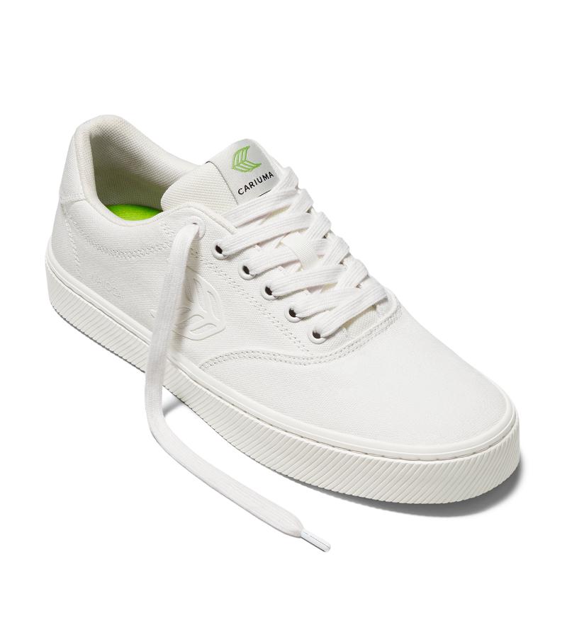 NAIOCA Off-White Canvas Sneaker
