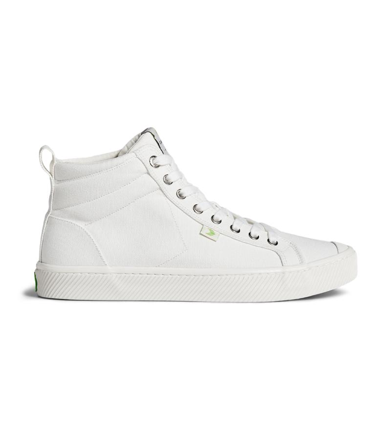 OCA High Off-White Canvas Sneaker