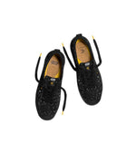 STAR WARS OCA Low Black Suede Light Speed Graphic Print Sneaker