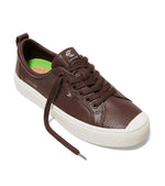 OCA Low Brown Premium Leather Sneaker