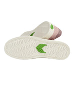 NAIOCA Rose Suede Twilight Mauve Logo Sneaker