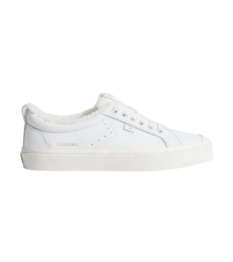 OCA Therma Low White Premium Leather Sneaker