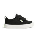 OCA Low Black Canvas Sneaker Kids