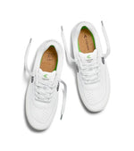 LUAN PRO White Premium Leather Black Logo Sneaker