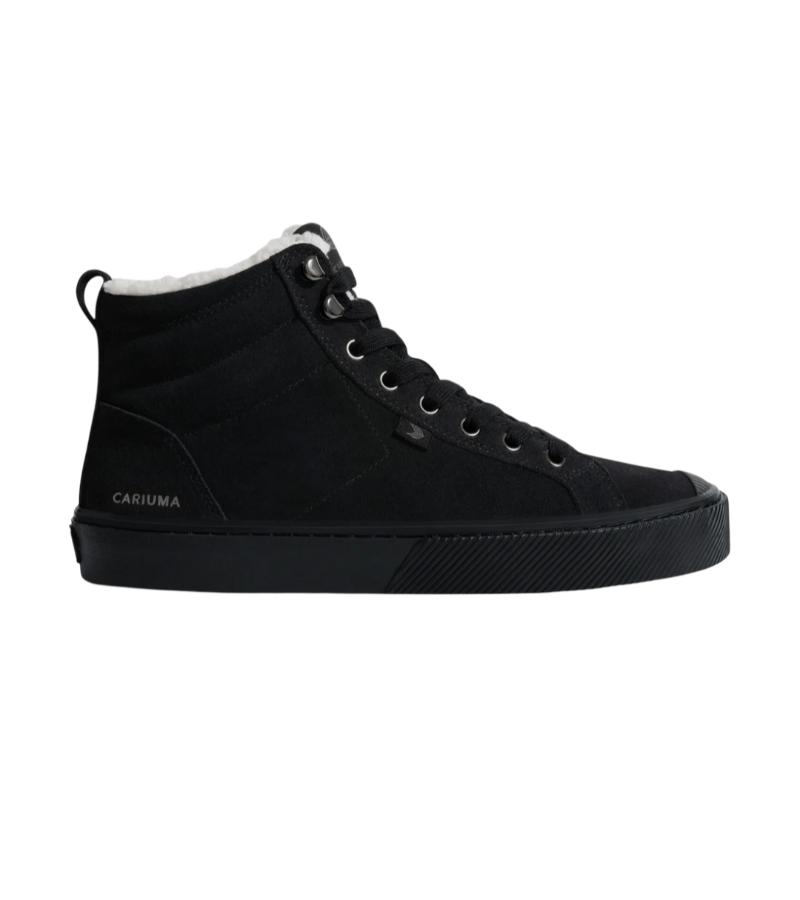 OCA Therma High Hooks All Black Suede Boot