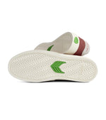 NAIOCA Whithered Rose Suede Ivory Logo Sneaker