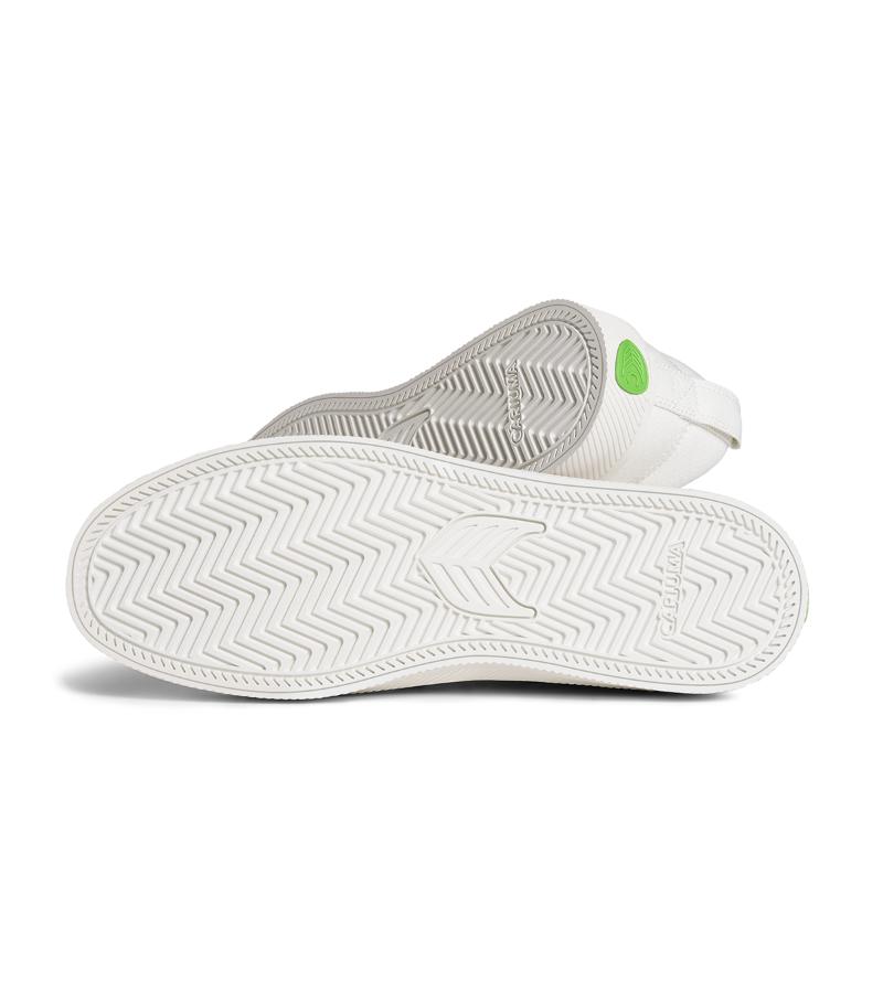 SLIP-ON Off-White Canvas Sneaker