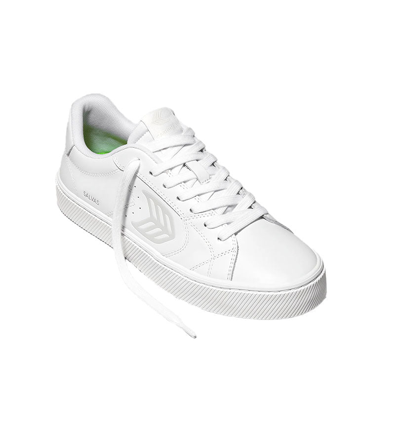 SALVAS White Leather Sneaker