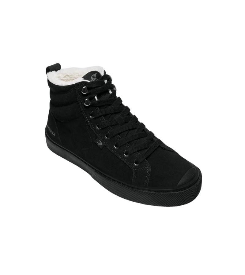OCA Therma High Hooks All Black Suede Boot