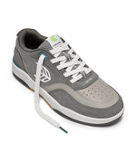 UBA PRO Charcoal Grey Suede and Mesh Ice Logo Sneaker