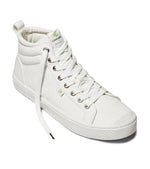 OCA High Off-White Canvas Sneaker