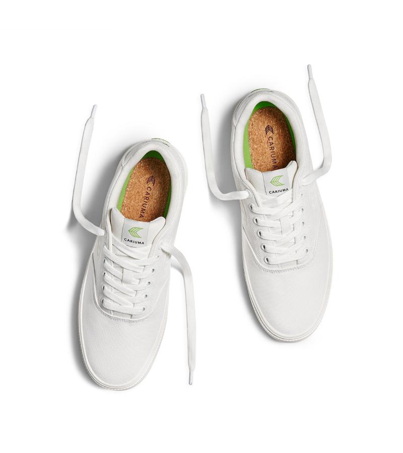 NAIOCA Off-White Canvas Sneaker