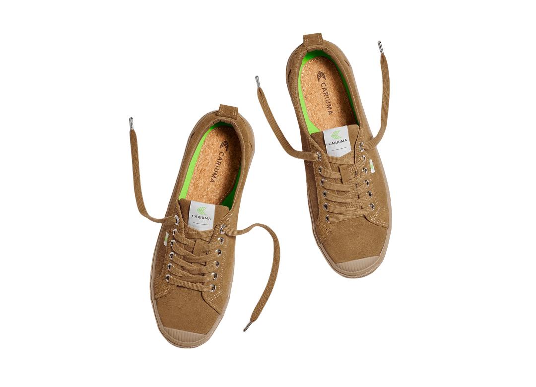 OCA Low All Camel Suede Sneaker